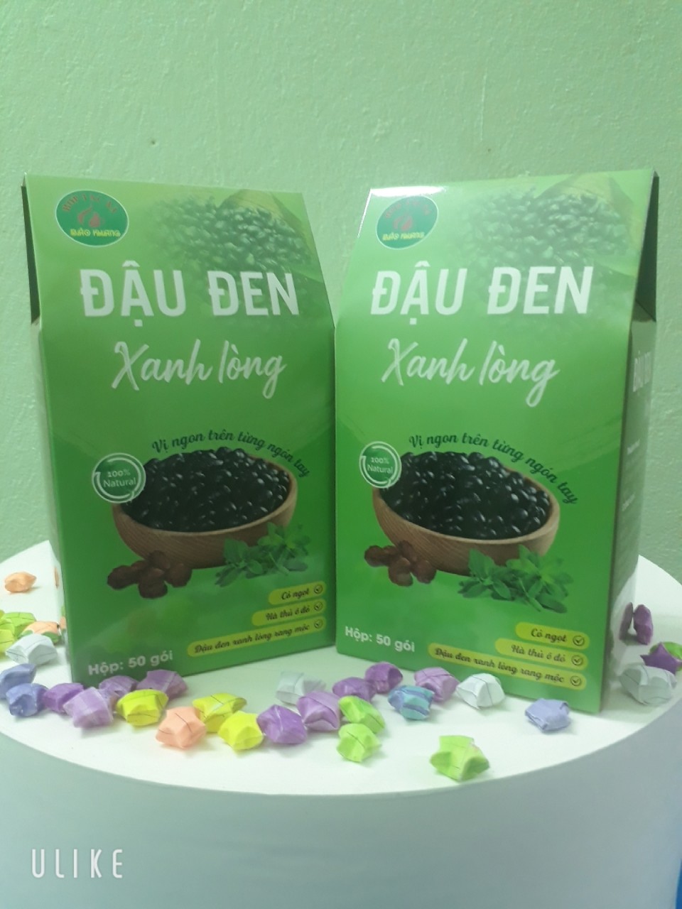 Đậu đen xanh lòng (hộp 50 túi lọc)